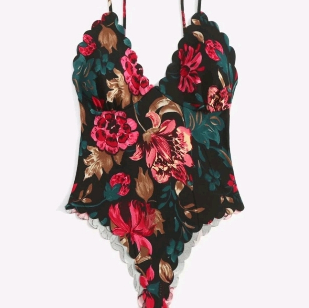 Floral bodysuit